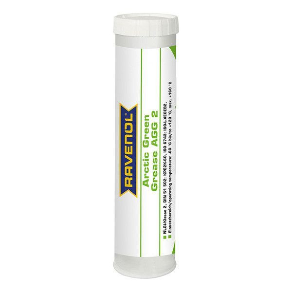 RAVENOL Arctic Green Grease AGG 2 литиевая универсальная смазка 400 гр ...