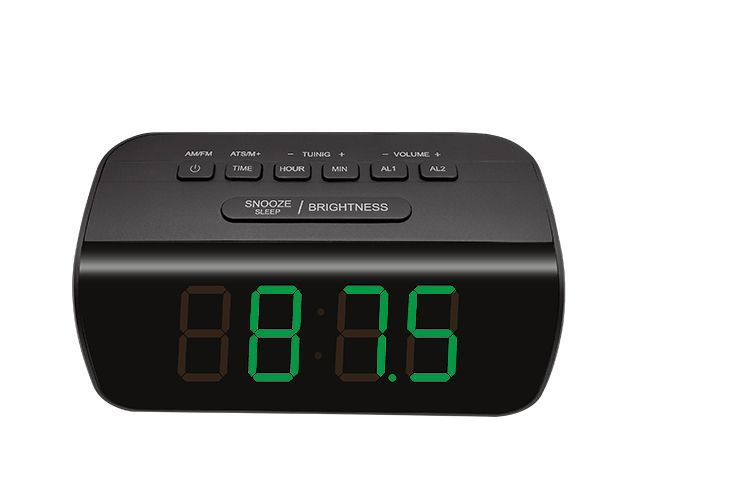 Часы электронные настольные с радио FM MAX CR-2921, LED-дисплей ...