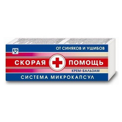 Скорая помощь, крем-бальзам от синяков и ушибов, 75 мл — купить в ...