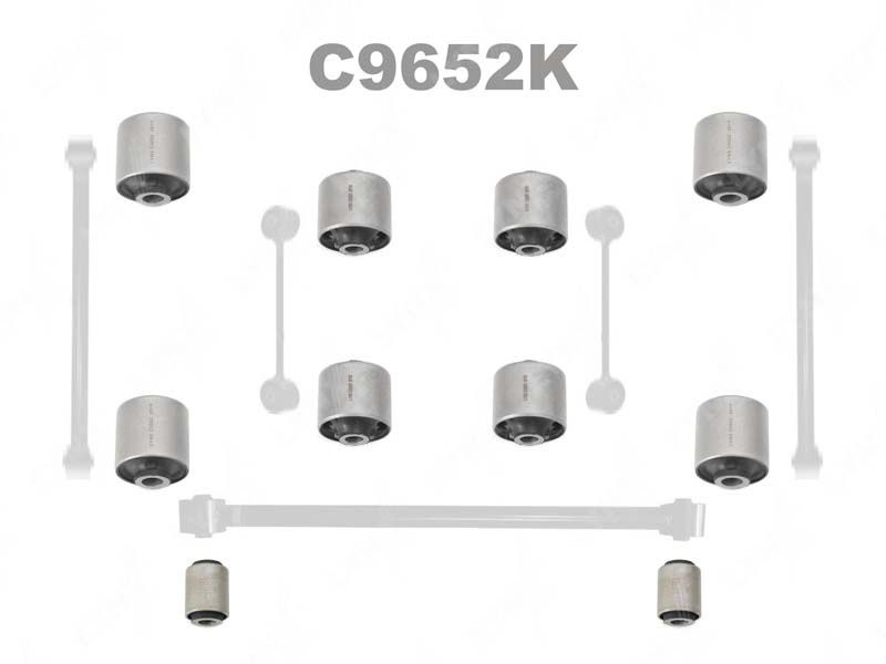 Комплект сайлентблоков тяг, задняя подвеска C9652K TOYOTA LAND
