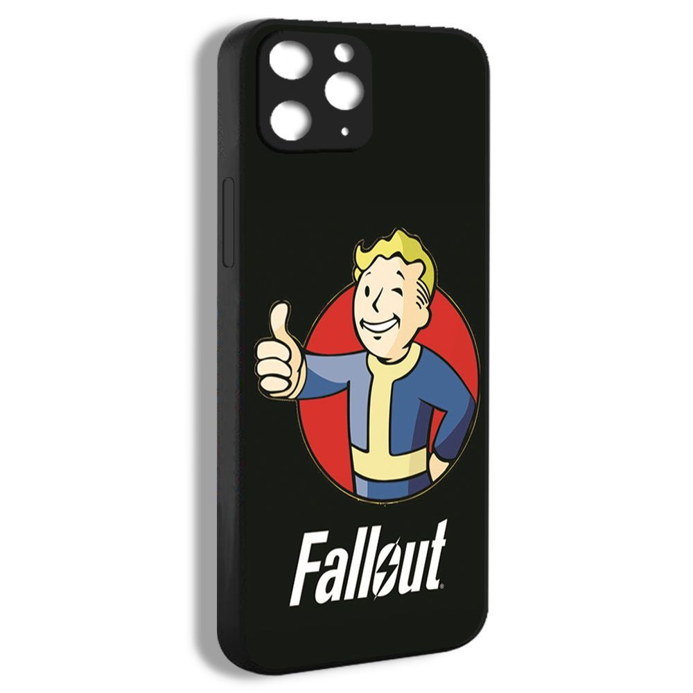 чехол для смартфона Подходит для iPhone 11 Pro Max Обложки всех Vault boy  из фоллаут Fallout EFB95 - купить с доставкой по выгодным ценам в  интернет-магазине OZON (1228218398)