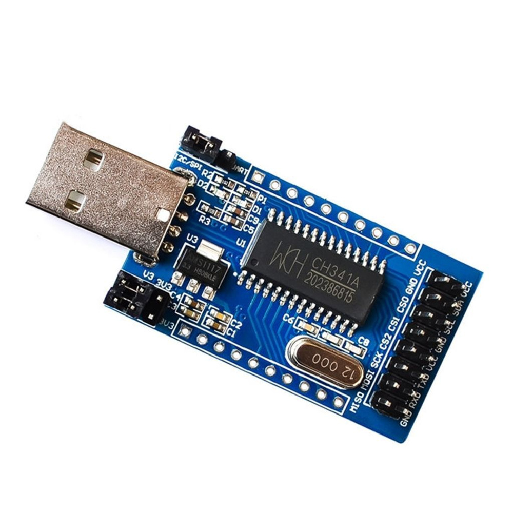 Встроенный программист-преобразователь CH341A USB в UART IIC ISP EPP/MEM #1