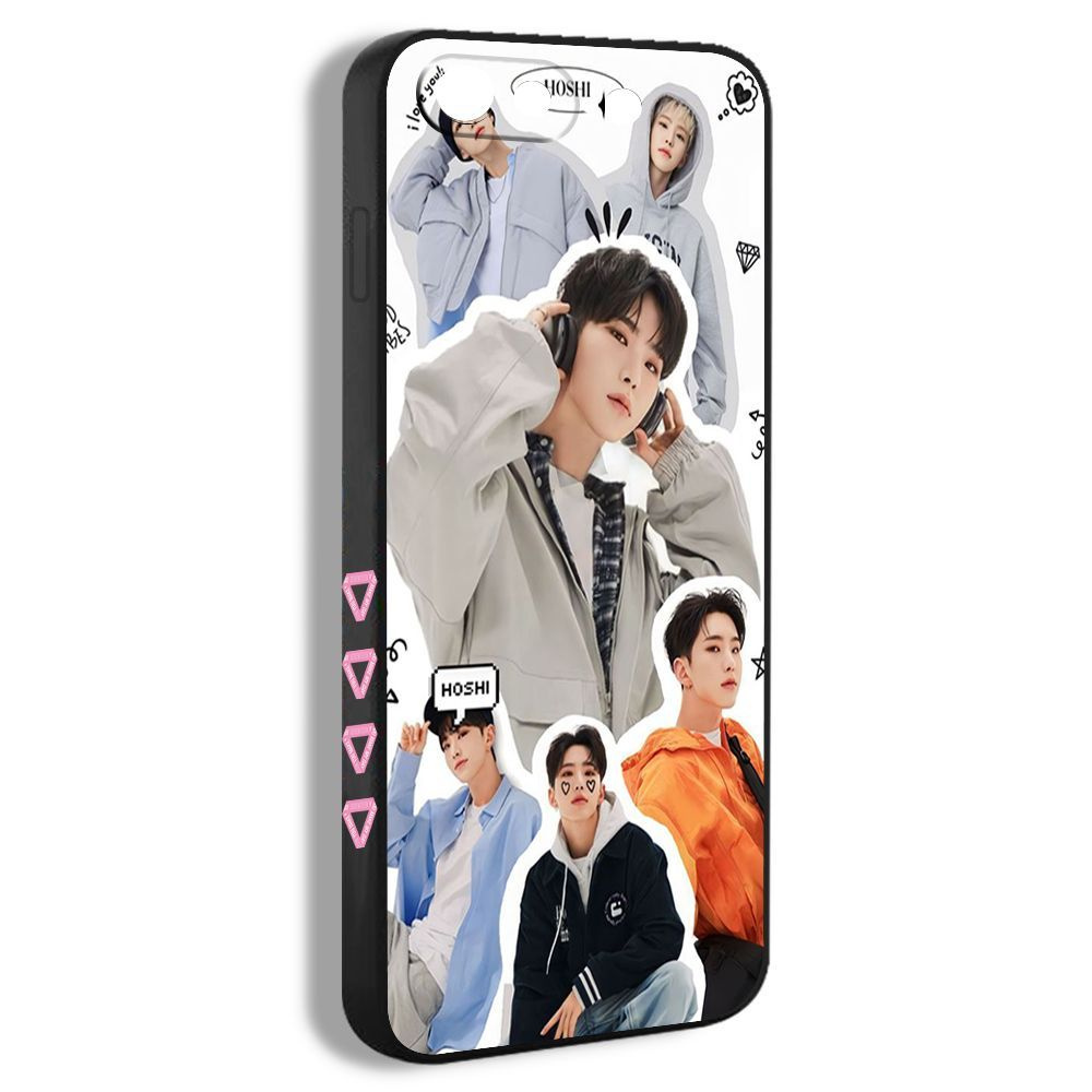 чехол для смартфона Подходит для iPhone 8 Plus Хоши Seventeen HOSHI K-pop  арт ISA41 - купить с доставкой по выгодным ценам в интернет-магазине OZON  (1229989093)