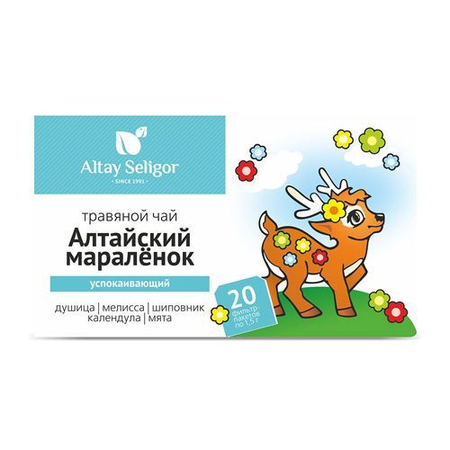 Altay Seligor Чайный напиток Успокаивающий, 20 шт х 1.5 г. #1
