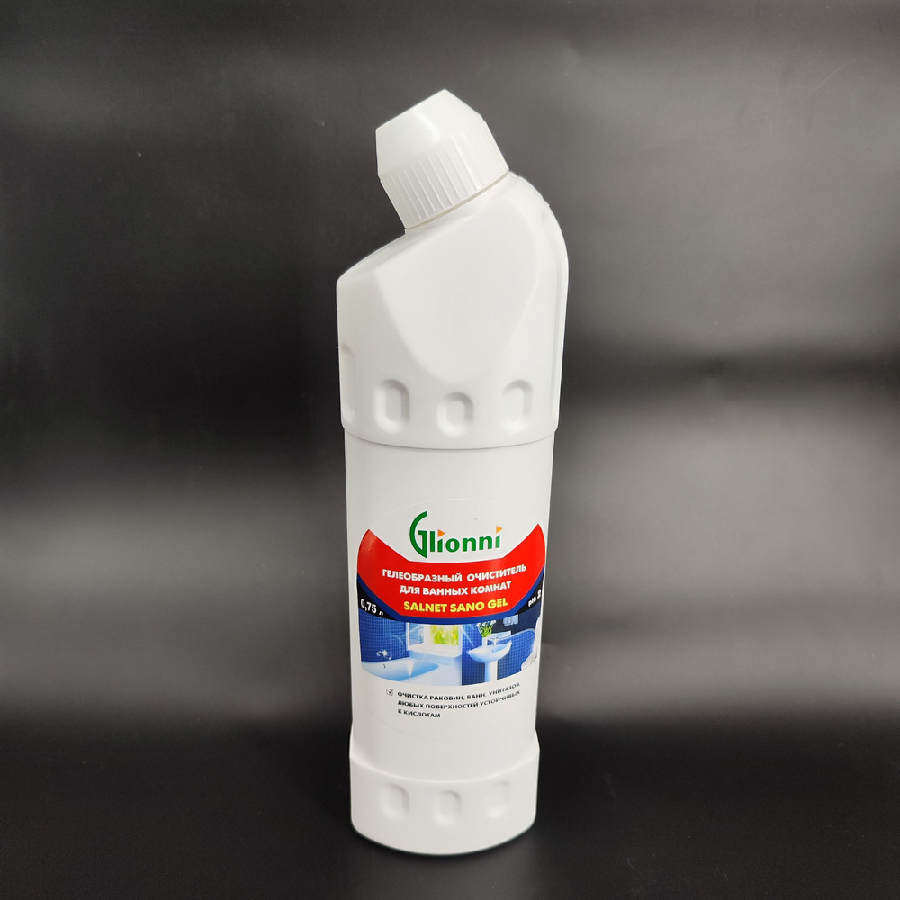 SALNET SANO GEL Гелеобразный кислотный очиститель для ванных комнат 0 ...