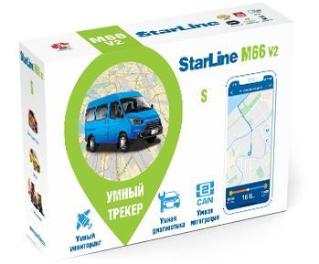 Охранно-мониторинговый трекер StarLine M66-S v2 GPS/ГЛОНАСС маяк  #1