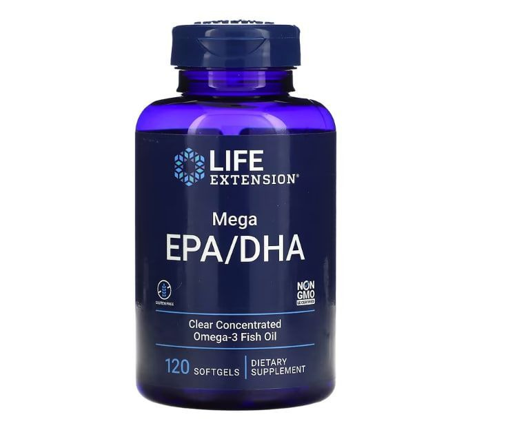 Life Extension Омега-3, 120 softgels #1