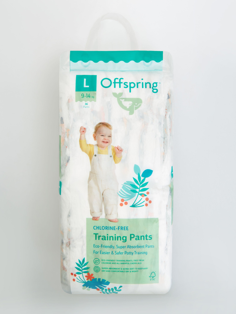 Offspring подгузники Риф размер L - купить с доставкой по выгодным ...