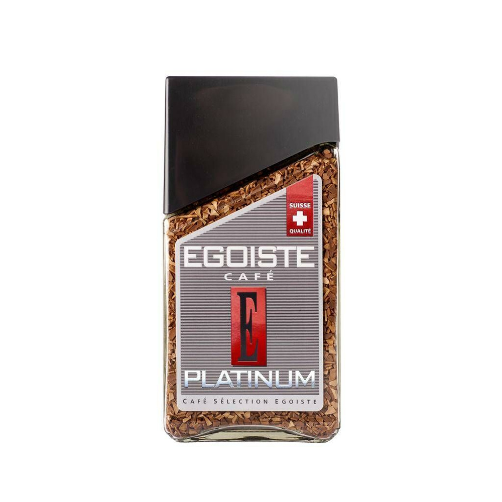 Кофе растворимый EGOISTE Platinum, 100 г #1