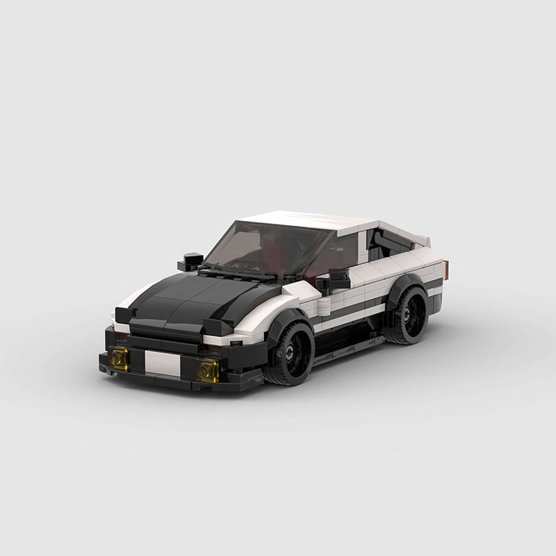 Строительный блок автомобиля Тойота AE86 Moc собранная игрушка из мелких частиц  #1