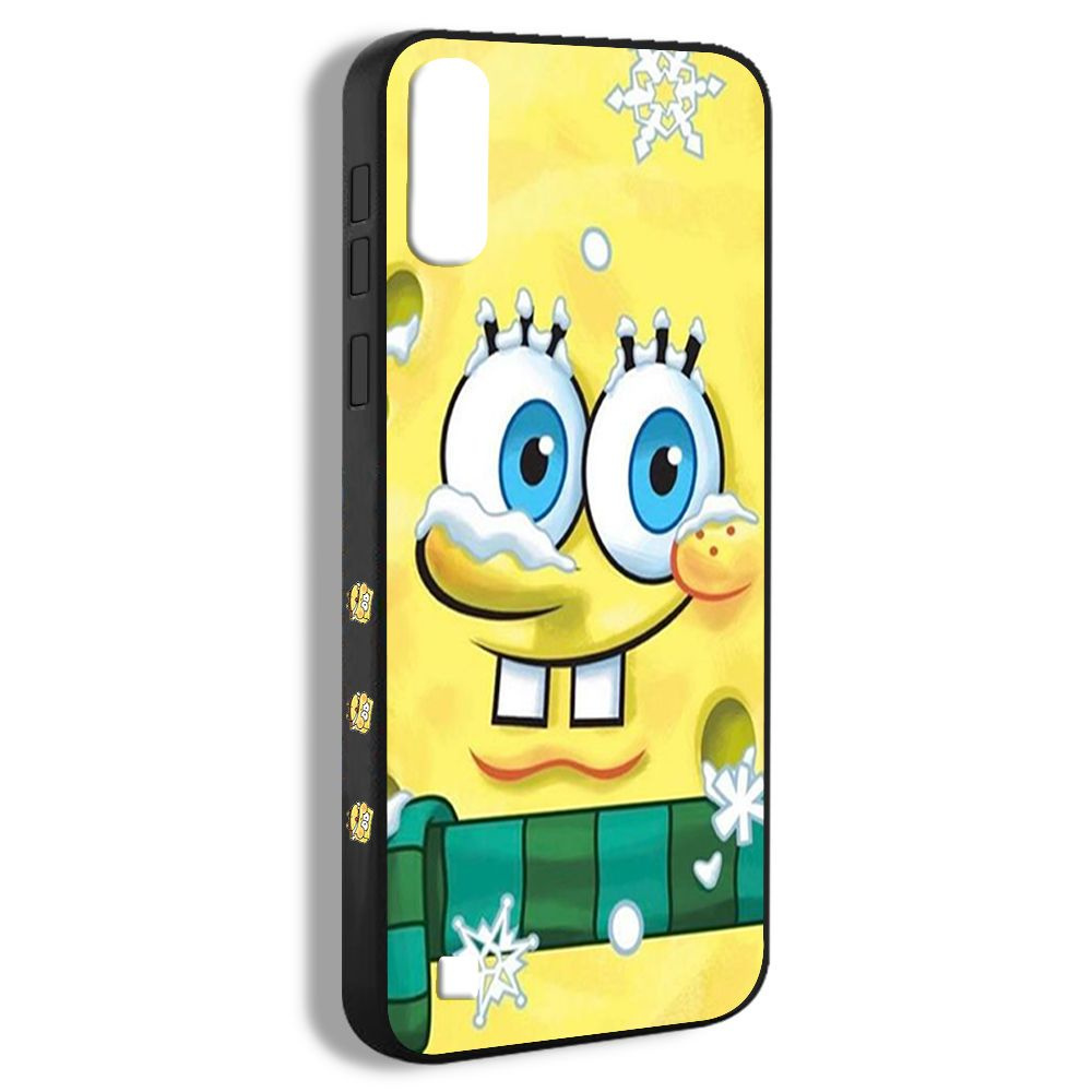 чехол для смартфона Подходит для Samsung Galaxy A10 Спанч Боб Губка Боб  SpongeBob аниме милый рисунок APA19 - купить с доставкой по выгодным ценам  в интернет-магазине OZON (1265399684)