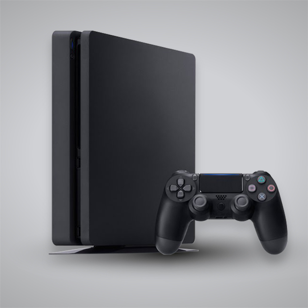 Игровая приставка PS4 Slim (1Tb) black / PS4 Slim, 1 геймпад, reseller