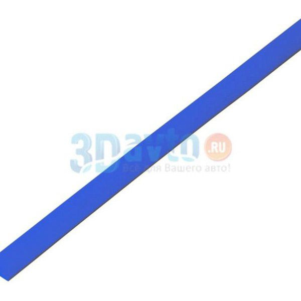 Термоусадка синяя 6,0 / 3,0 мм 1м #1