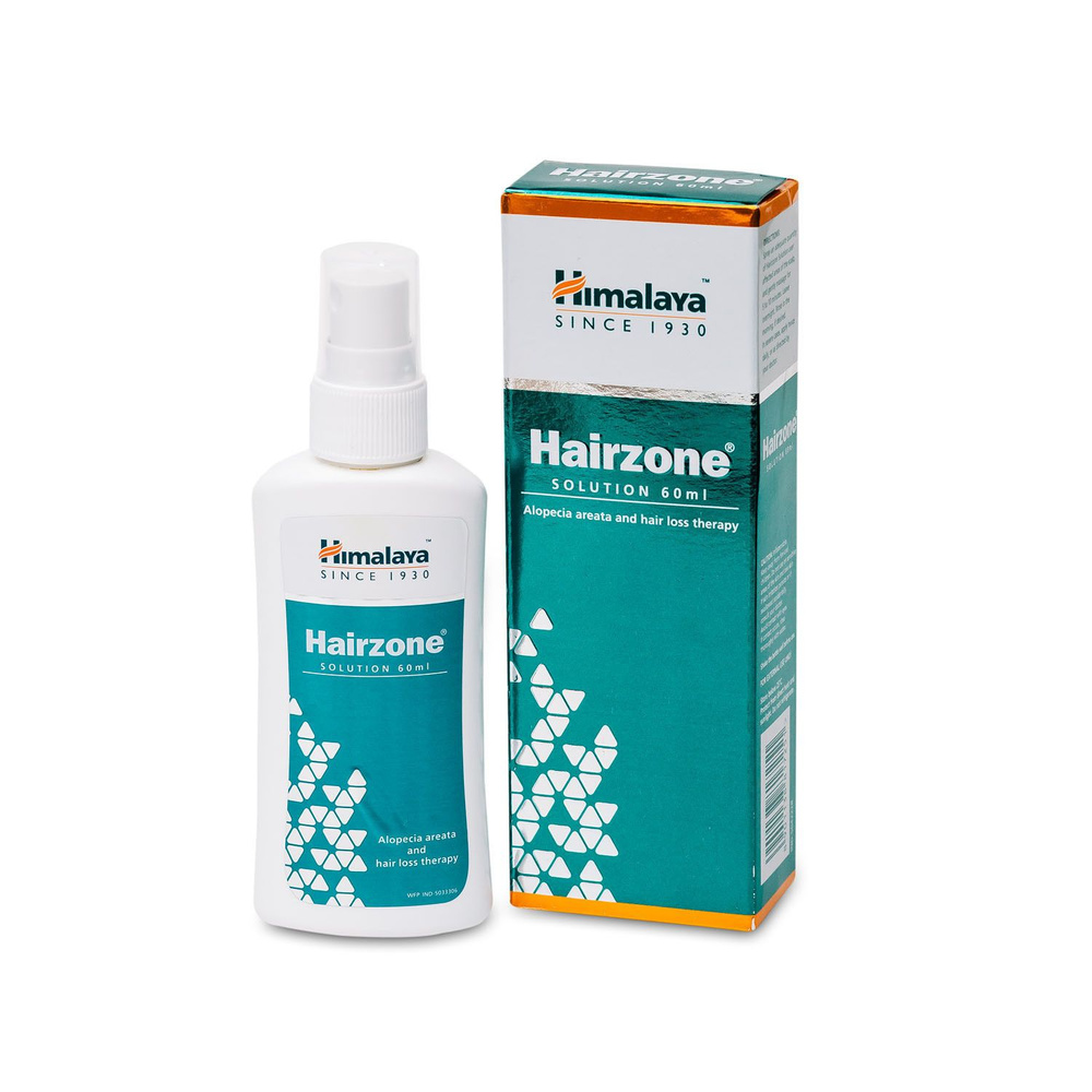 HAIRZONE Alopecia Areata & Hair Loss Therapy, Himalaya (ХЭЙРЗОН Спрей от облысения и выпадения волос, #1