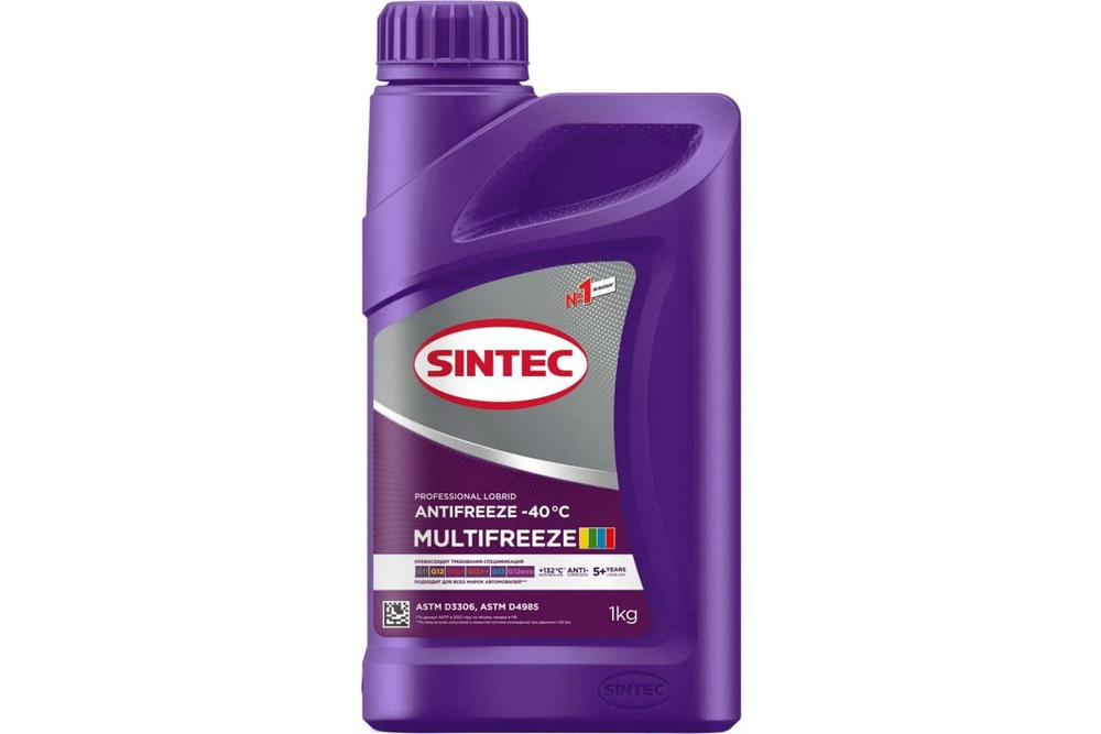 Антифриз SINTEC Multifreeze, Готовый раствор купить по выгодной цене в ...