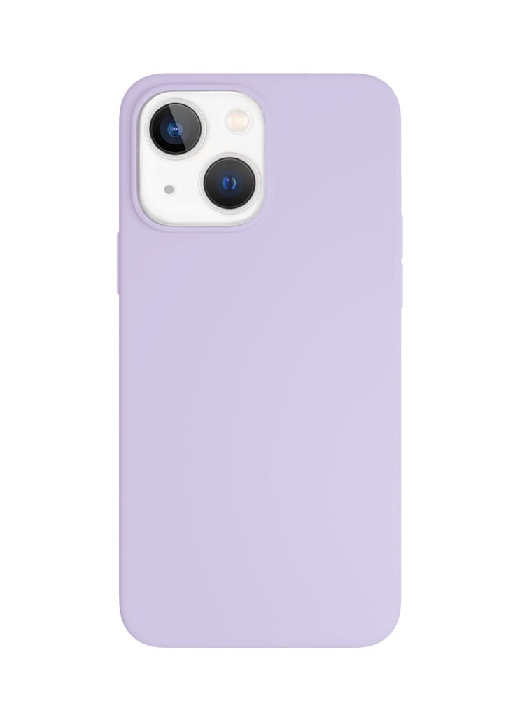 Чехол защитный "VLP" Silicone case для iPhone 14 Plus, сиреневый / кейс на айфон 14 плюс vlp / чехол #1