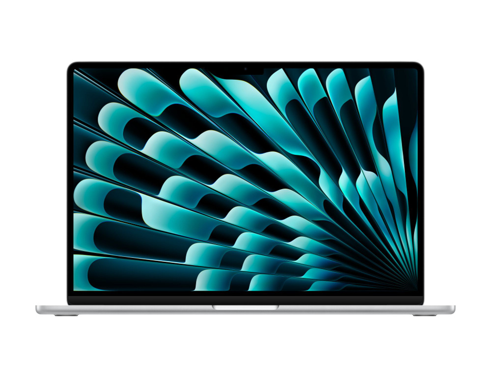 Apple Macbook Air 13 2024 M3 Ноутбук 13.6", Apple M3 (8 CPU, 10 GPU), RAM 16 ГБ, SSD 512 ГБ, MacOS, серебристый, #1