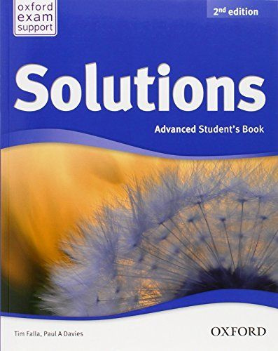SOLUTIONS 2ED ADV SB #1