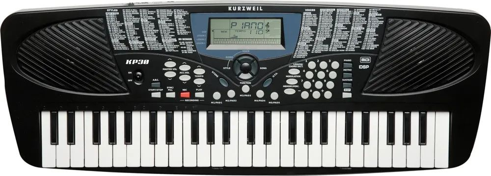 Kurzweil KP30 LB Синтезатор, 49 клавиша, полифония 32, цвет чёрный  #1