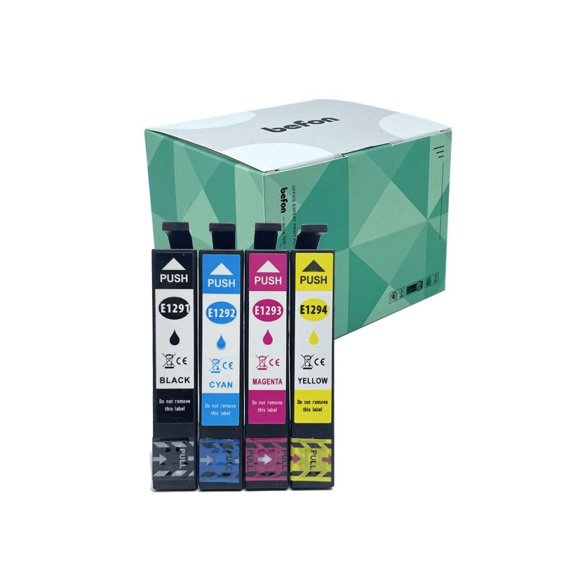 Расходник для печати Befon E1291, Набор CMYK, для струйного принтера ...