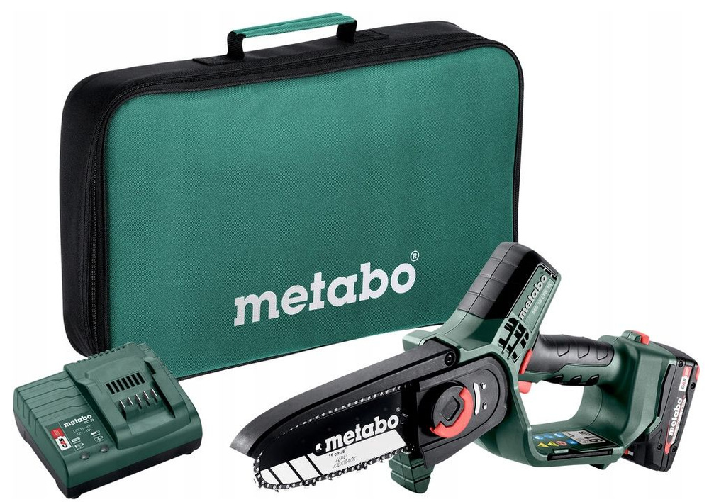 Аккумуляторная цепная пила Metabo MS 18 LTX 15 #1