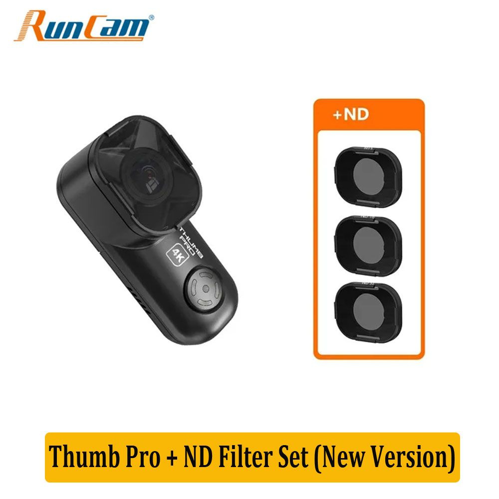 RunCam Thumb Pro 4K V2, новая версия, HD-камера с большим углом обзора .