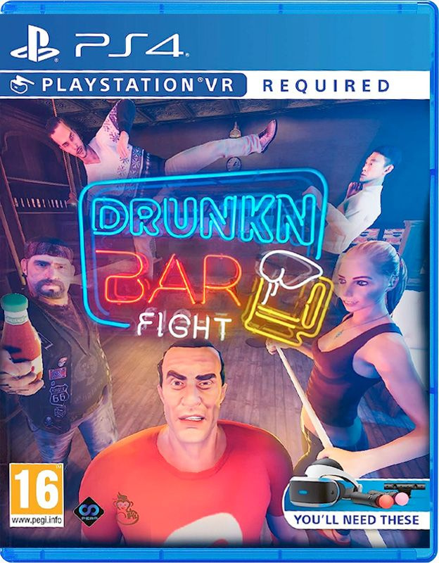 Игра Drunkn Bar Fight (только для PS VR) (PlayStation 4 VR, Английская ...