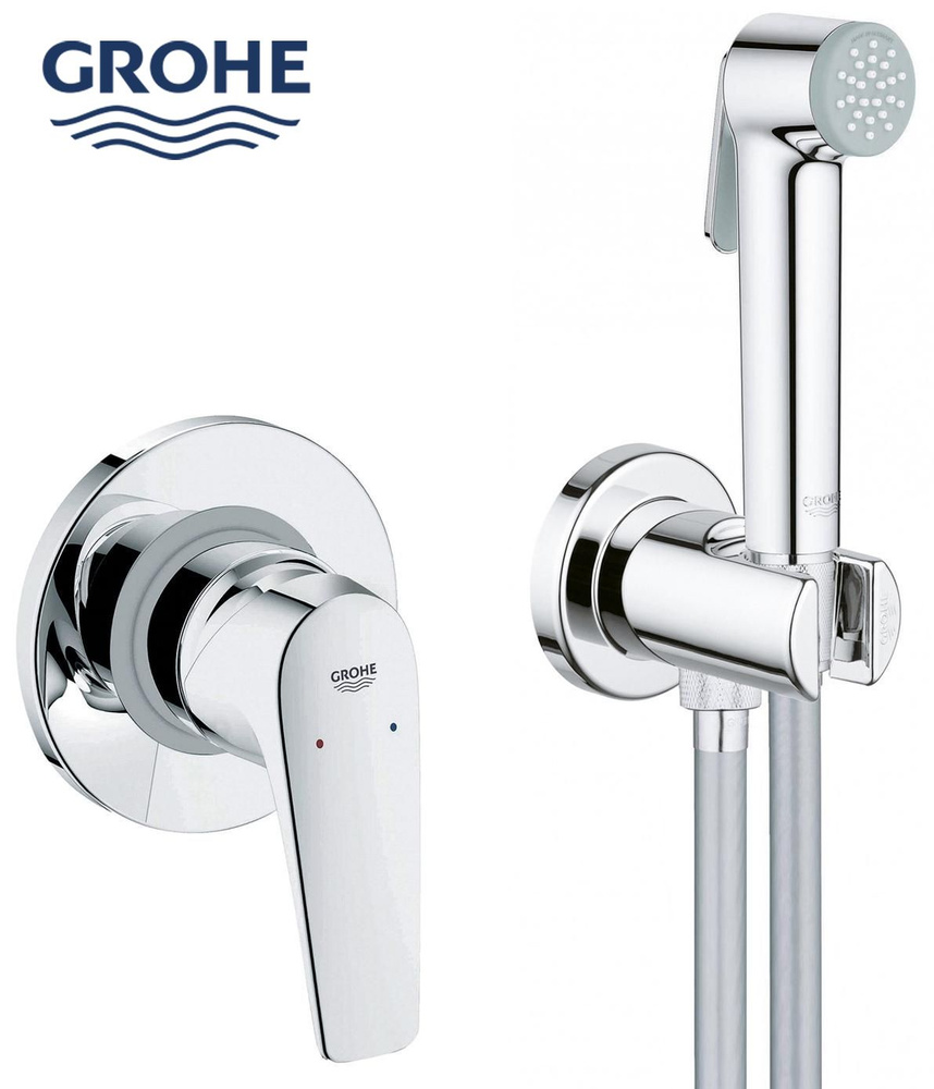 GROHE Душевой комплект хром - купить с доставкой по выгодным ценам в ...