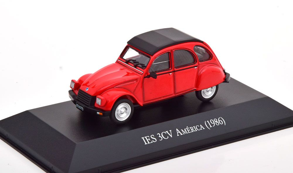 OPO 10 IES 3CV America 1986 Citroen Salvat 1/43 Die-Cast Model Car - Argentine Collection