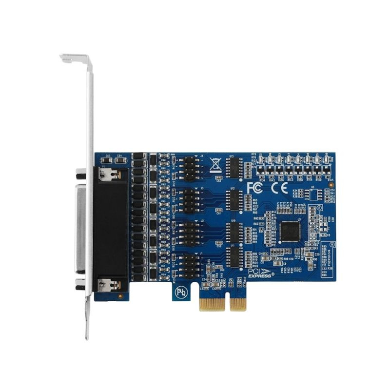 Карта расширения PCIe Последовательные порты RS232 RS485 Разъемы ...