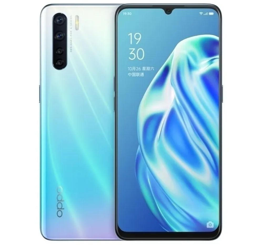 Смартфон OPPO A91 8/256 ГБ, лазурный