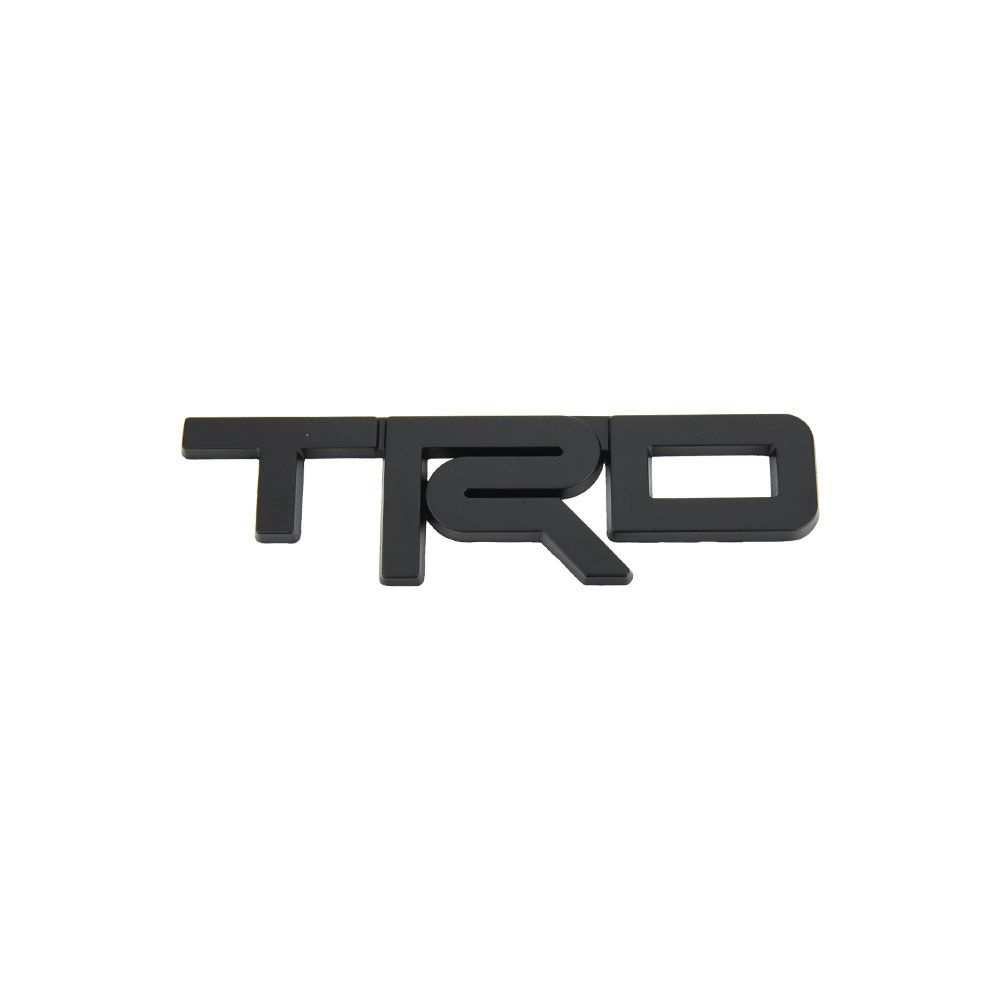 Универсальные Металлическая 3D наклейка TRD шильдик для Toyota автомобиль Черный #1