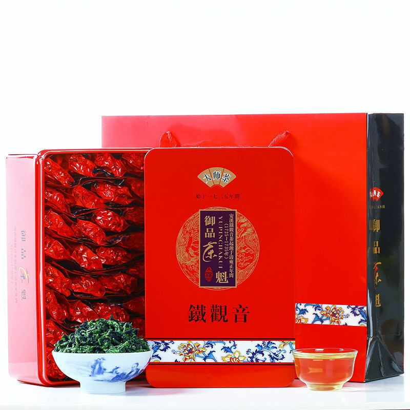 Настоящий УЛУН ТЕ ГУАНЬ ИНЬ 500 г. Чай Китайский Зеленый Ceremony (Tieguanyin Oolong Green Tea, Железная #1