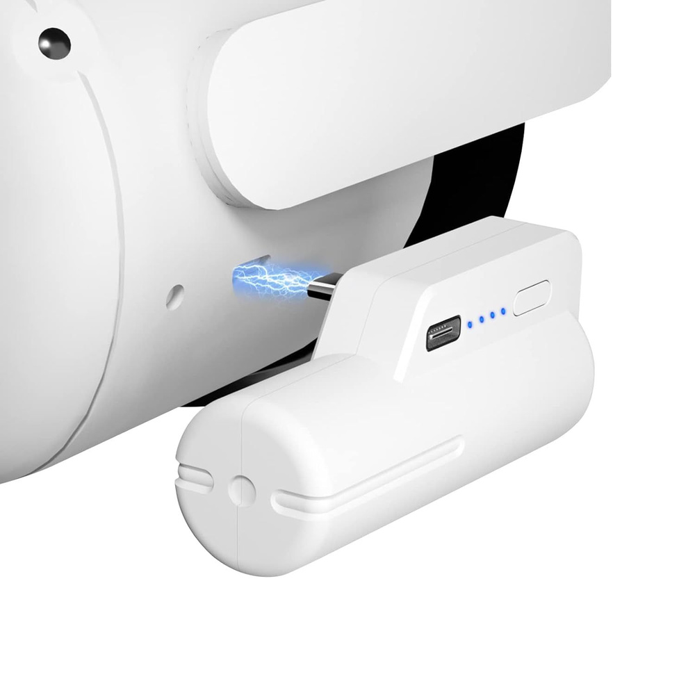 Аккумулятор для Oculus Quest 2, аккумулятор с ремешком на голову емкостью 5000 мАч, совместимый с Oculus #1