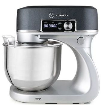 Планетарный миксер с чашей HURAKAN HKN-KSM6. 0.8 кВт, съемная дежа ...