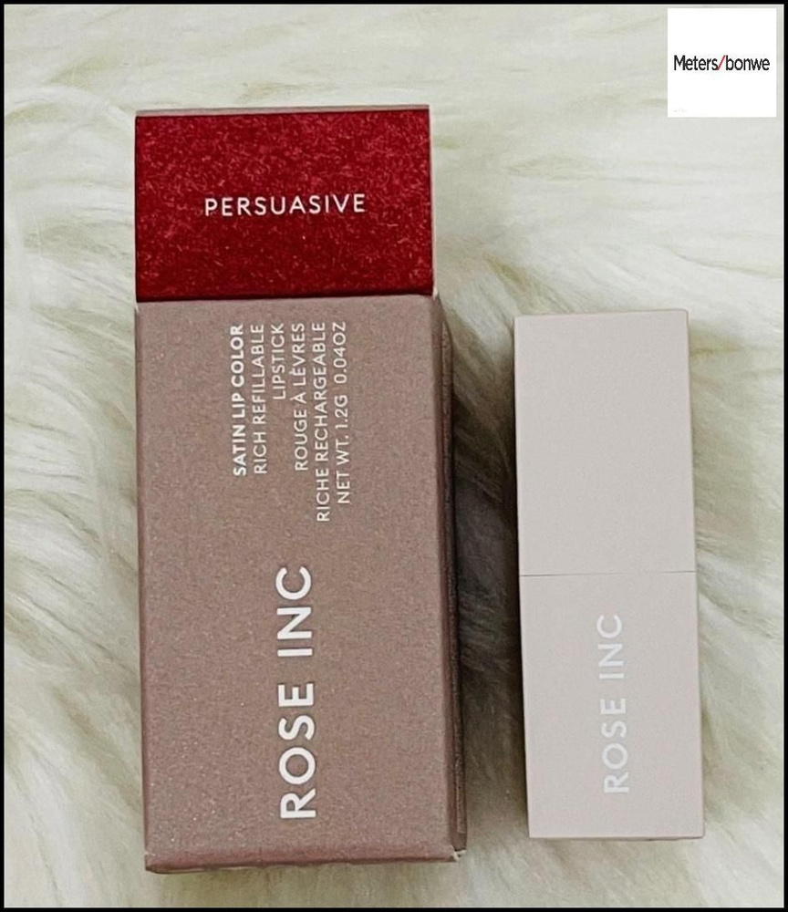 ROSE INC Сатиновая губная помада Satin Lip Colour Rich Refillable ...