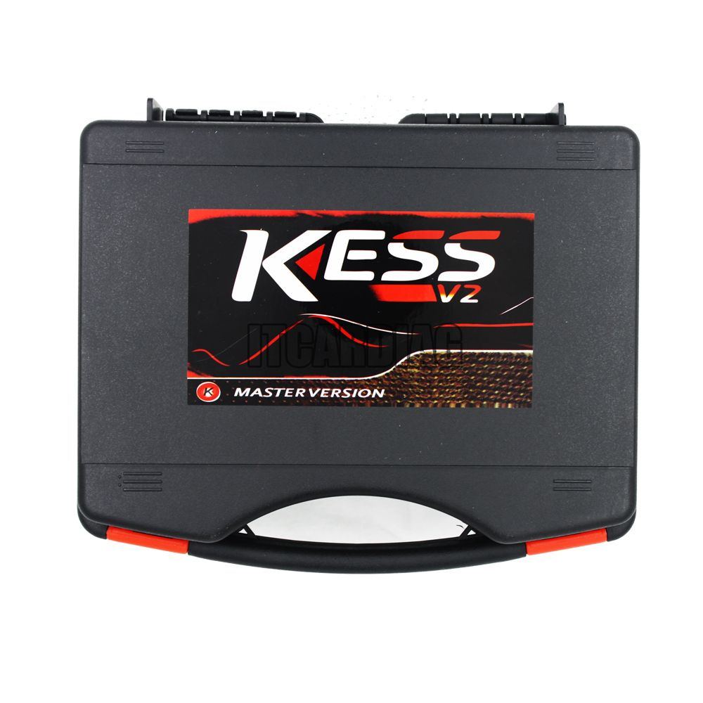 Онлайн 2,80 EU Red Kess V5.017 OBD2 Manager Тюнинг-комплект KTAG V7.020 4  светодиода BDM рамка 22 шт. Адаптеры K-TAG 2,25 ECU Programmer