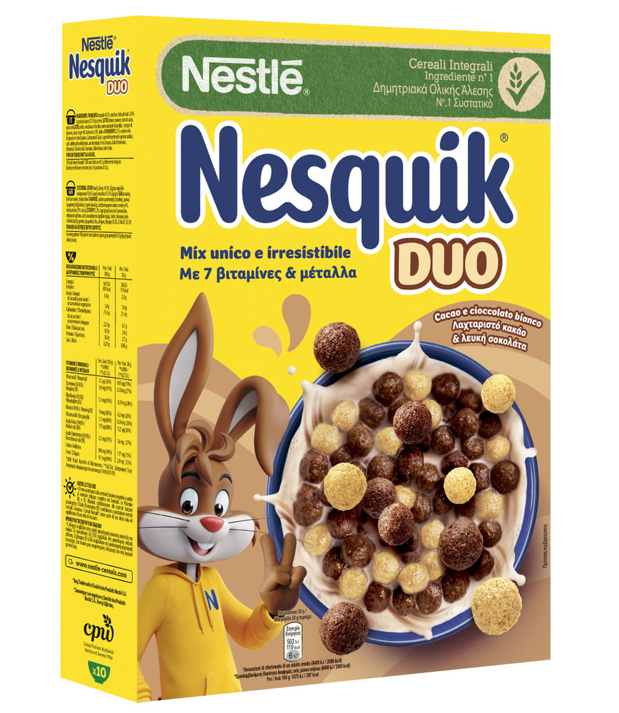 Сухой завтрак Nestle Nesquik Duo, 325 гр #1