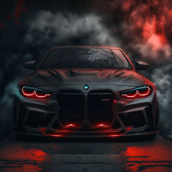 Алмазная мозаика "BMW" 40*50см, без рамы. Отлично подходит для дома, украшения, подарков.  #1