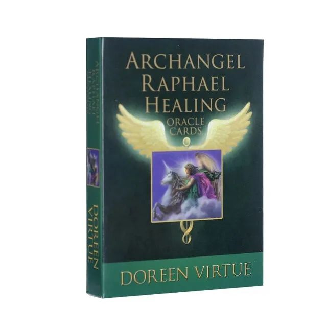 Карты Таро Оракул Archangel Raphael Healing Oracle Cards 40 44 карт