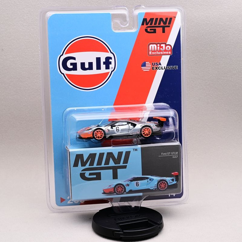 Машинка TSM MINI GT 1/64 #269 Ford GT GTE Gulf Livery US Varnish