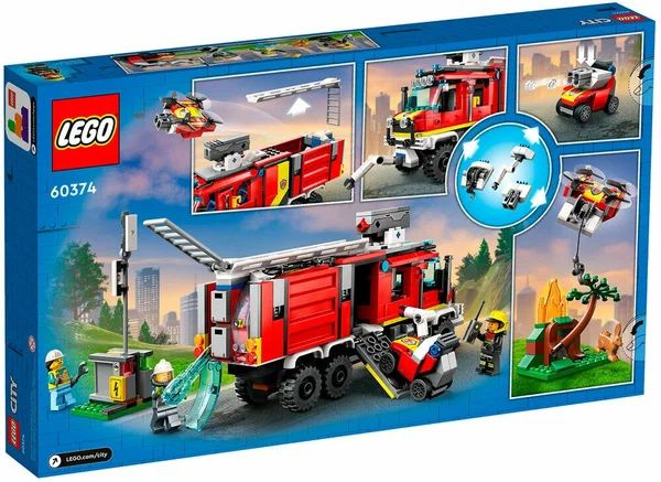 LEGO City Пожарная машина 60374 - купить с доставкой по выгодным ценам ...