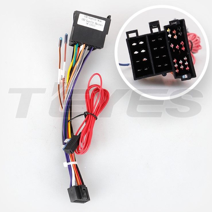 Разъем-переходник 16 pin для подключения Android магнитолы в ГАЗ Газель ...