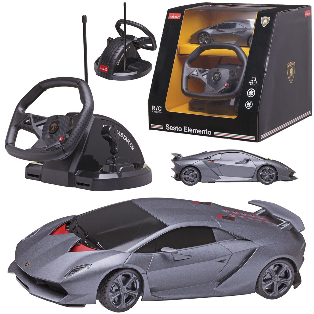 Машина р/у 1:18 Lamborghini Sesto Elemento с пультом управления в виде ...
