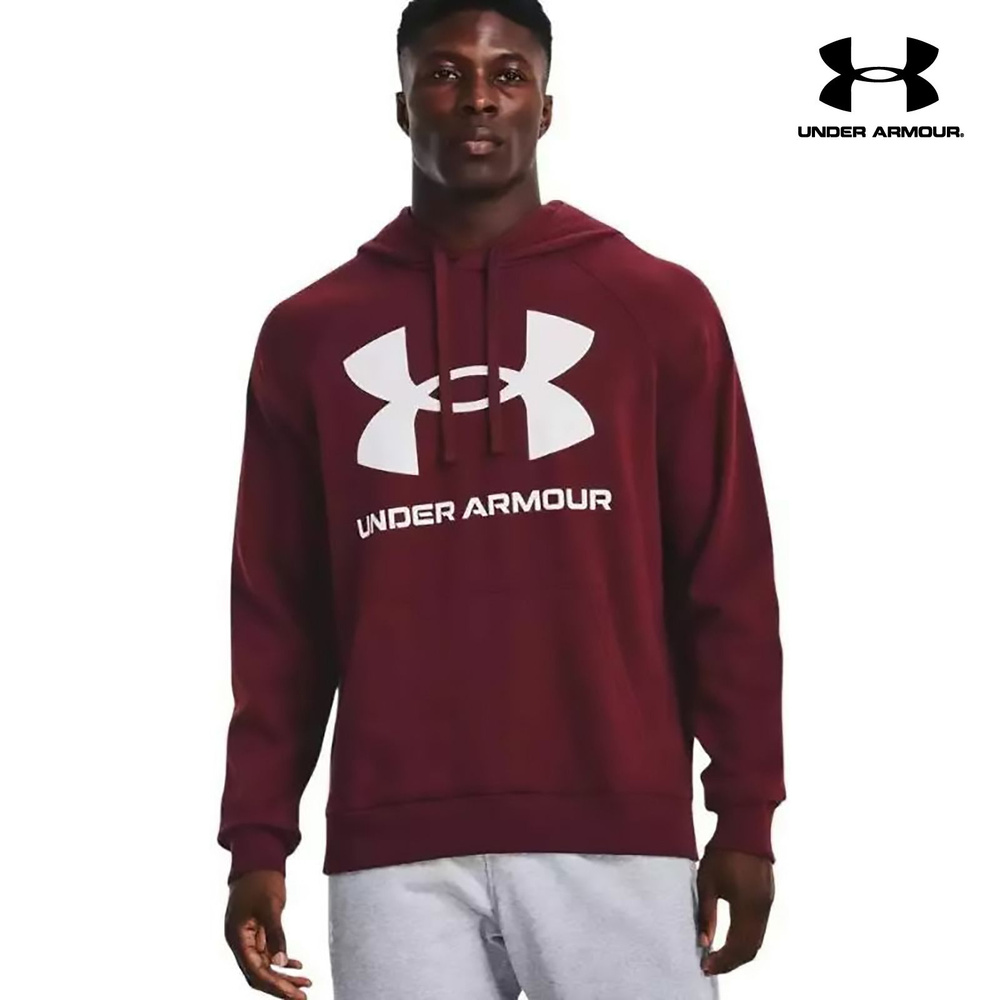 Худи Under Armour UA Rival Fleece Big Logo HD #1