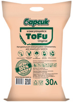 Наполнитель растительный для кошачьего туалета Барсик TOFU Зелёный Чай ...