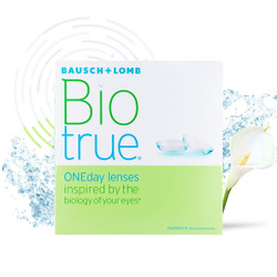 Bausch + Lomb Контактные линзы Biotrue ONEday однодневные, 90 шт., -1.50 / 8.6/ 1 день BAUSCH + LOMB