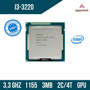 Intel 3.3 ghz lga 1155 core on sale i3 3220 processor