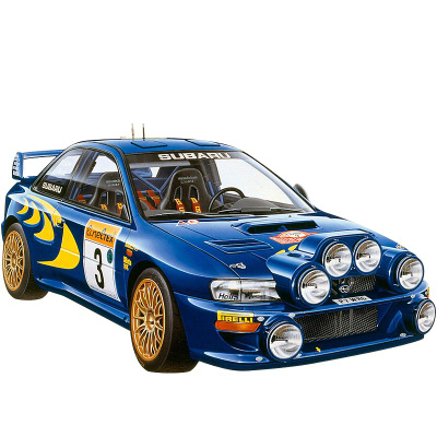 ホビーラジコン SUBARU IMPREZA WRC 58270 スバル インプレッサ WRC 2002 デコレーションボディセット FAB612BL