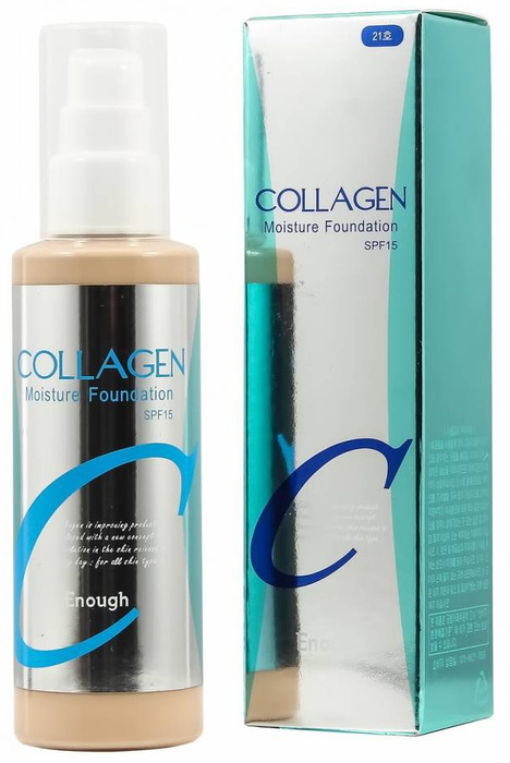 Тональный крем для лица с коллагеном Moisture Collagen Foundation SPF25 40г: 13 Natural Ivory
